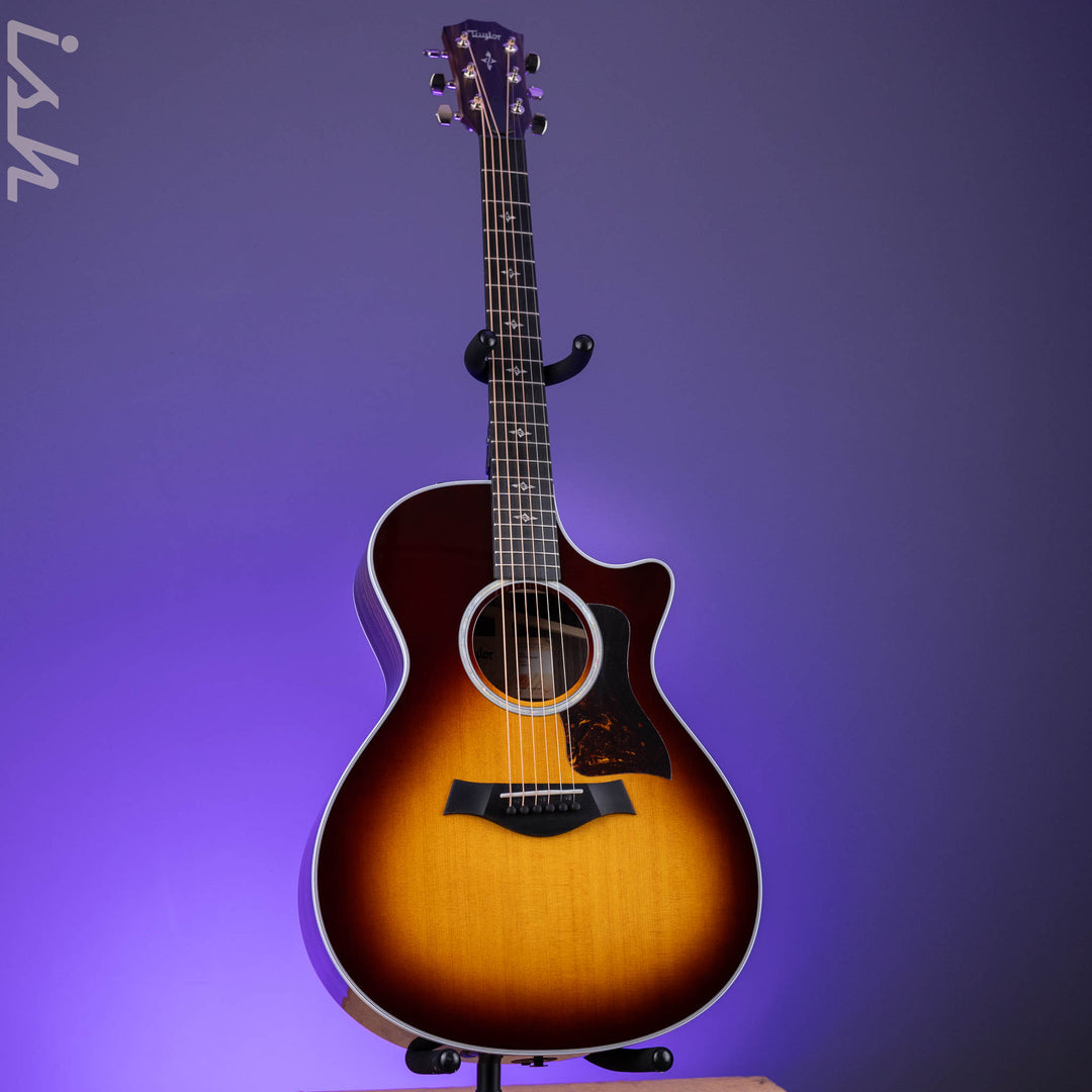 Taylor 412ce-R V-Class Acoustic-Electric Guitar Tobacco Sunburst