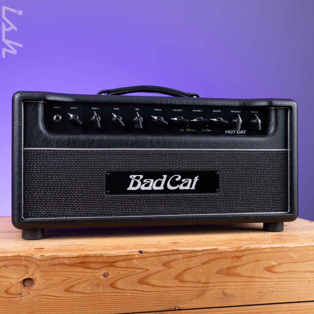 Bad Cat Hot Cat 45W Tube Guitar Amp Head Black