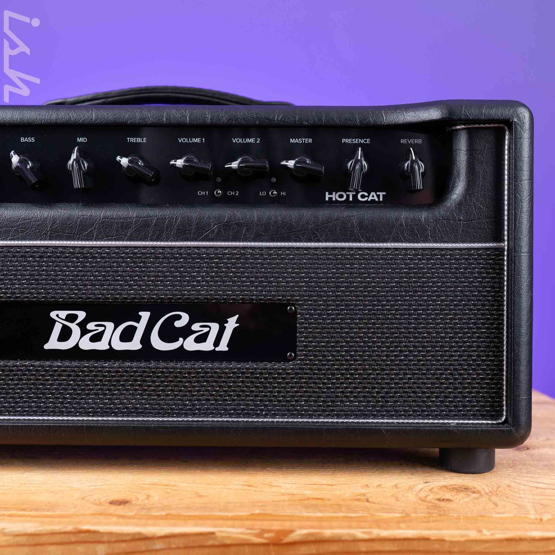 Bad Cat Hot Cat 45W Tube Guitar Amp Head Black