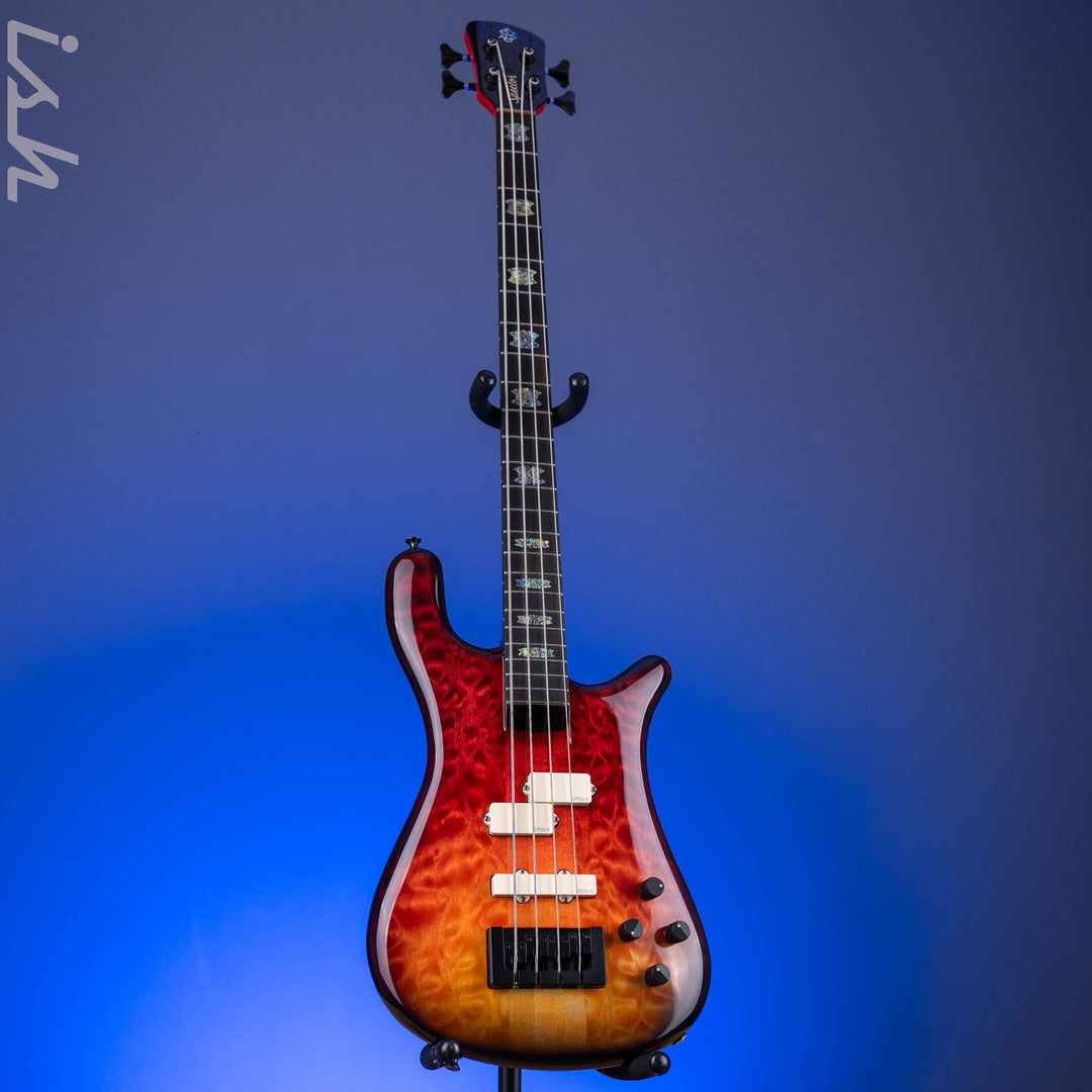 2021 Spector USA Custom NS-2 4-String Bass Lava Glow Gloss