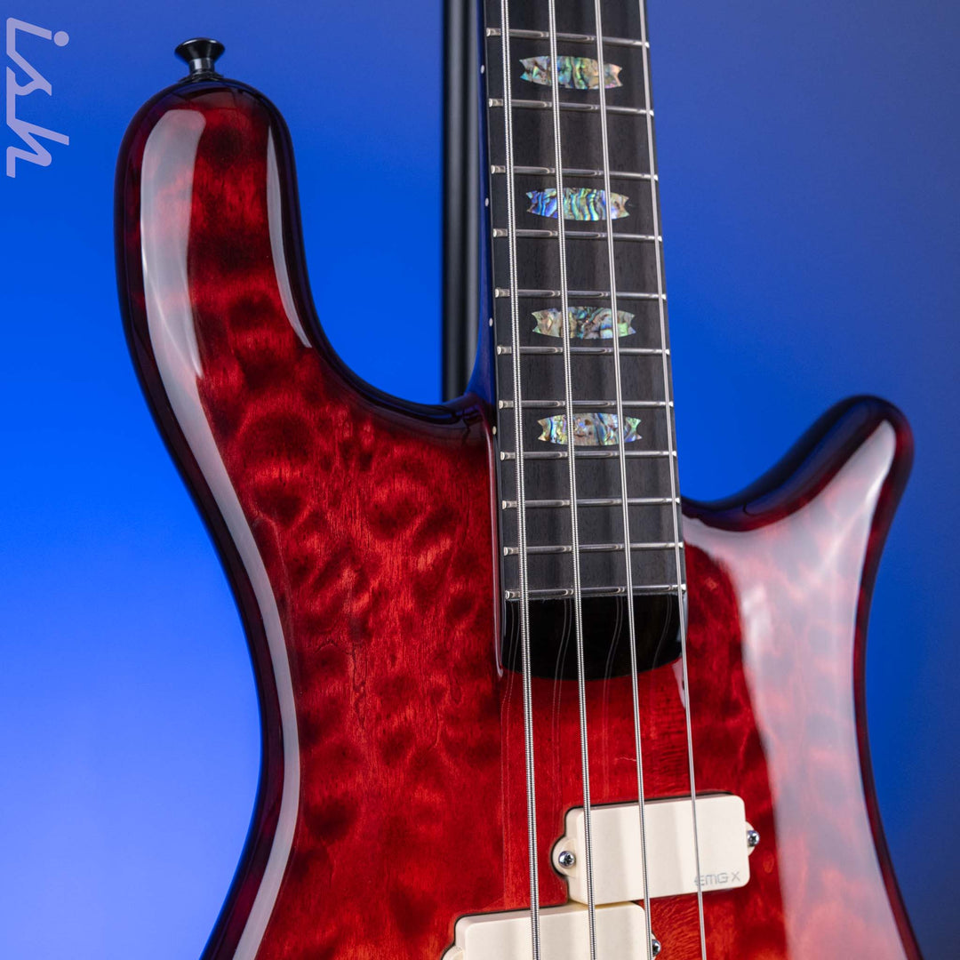 2021 Spector USA Custom NS-2 4-String Bass Lava Glow Gloss