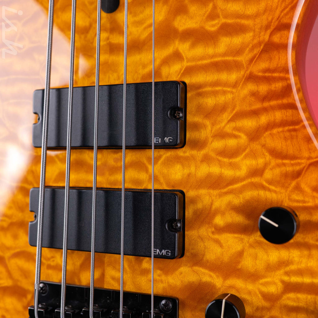 1992 Sadowsky 5-String Bass Caramel Burst