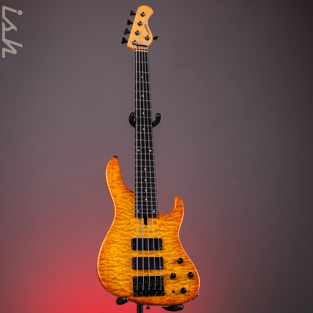 1992 Sadowsky 5-String Bass Caramel Burst