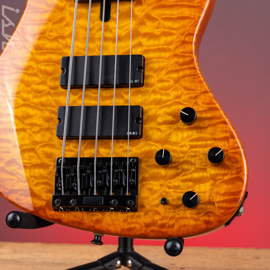 1992 Sadowsky 5-String Bass Caramel Burst