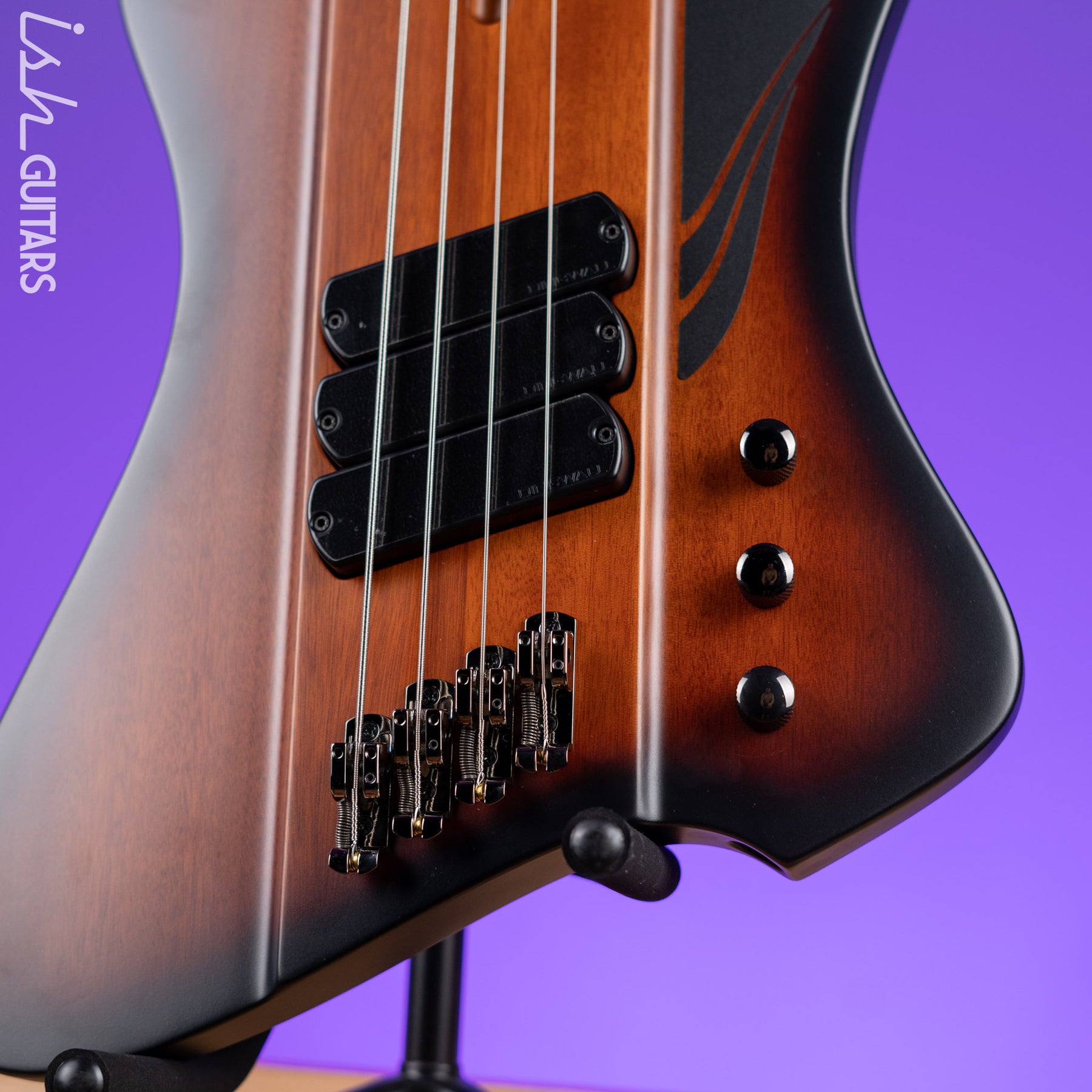 Dingwall D-Roc Standard 4-String Bass Matte Vintageburst Demo – Ish Guitars