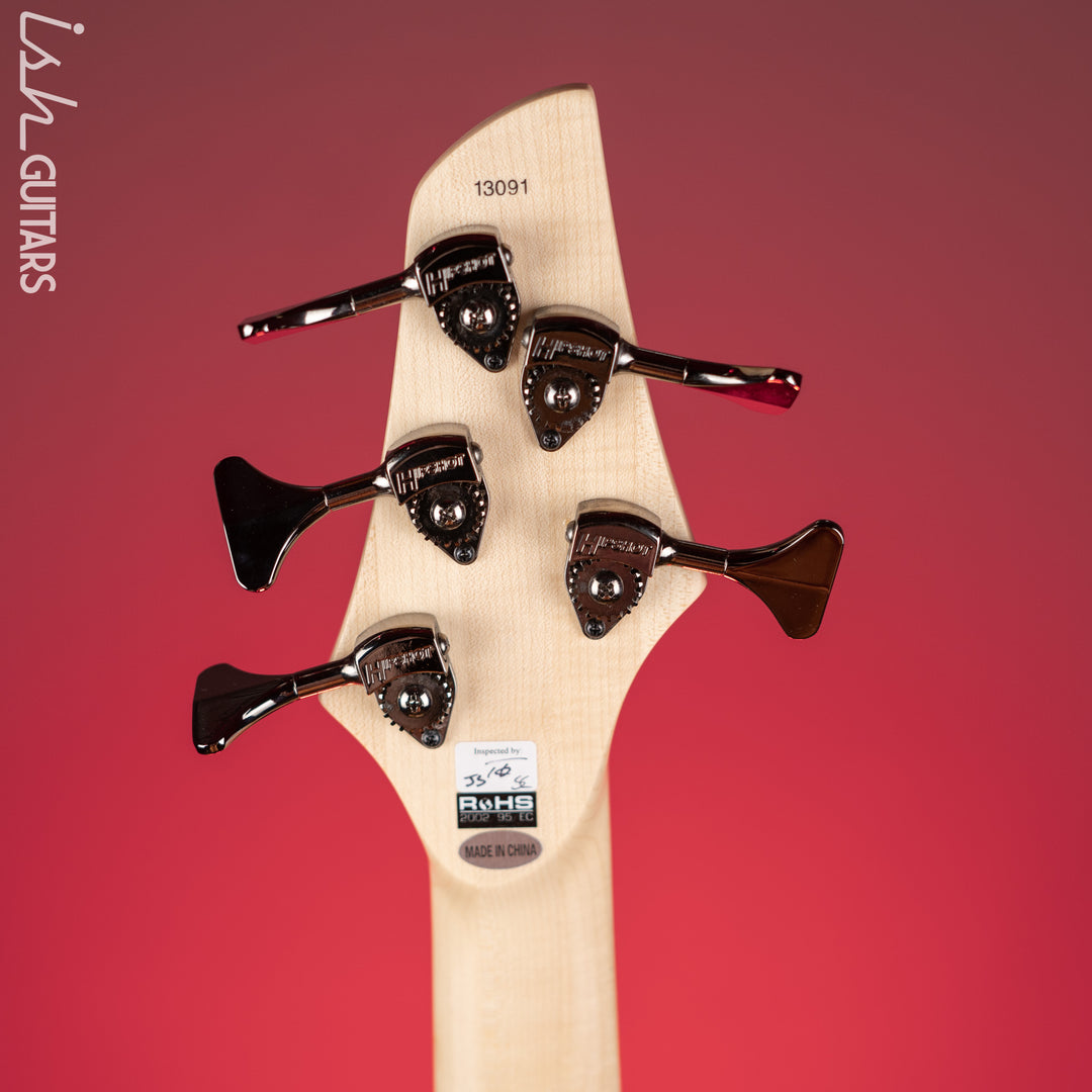 Dingwall Combustion 5-String Bass Natural Ash Pau Ferro Fretboard