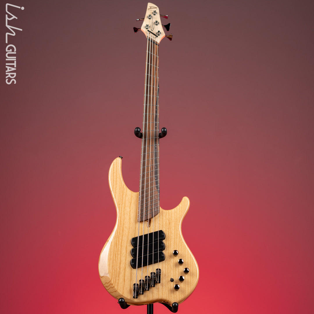 Dingwall Combustion 5-String Bass Natural Ash Pau Ferro Fretboard