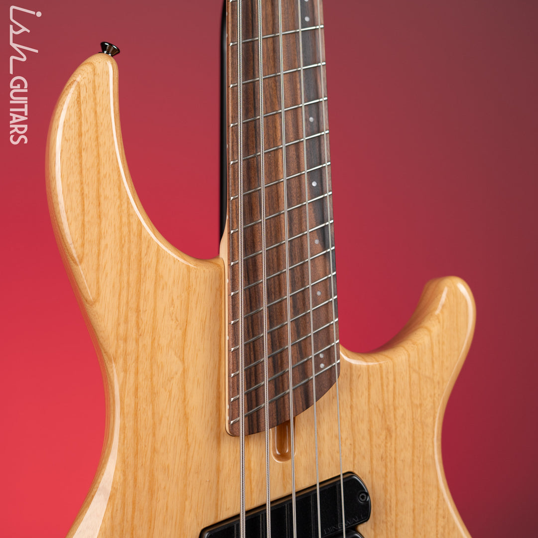 Dingwall Combustion 5-String Bass Natural Ash Pau Ferro Fretboard