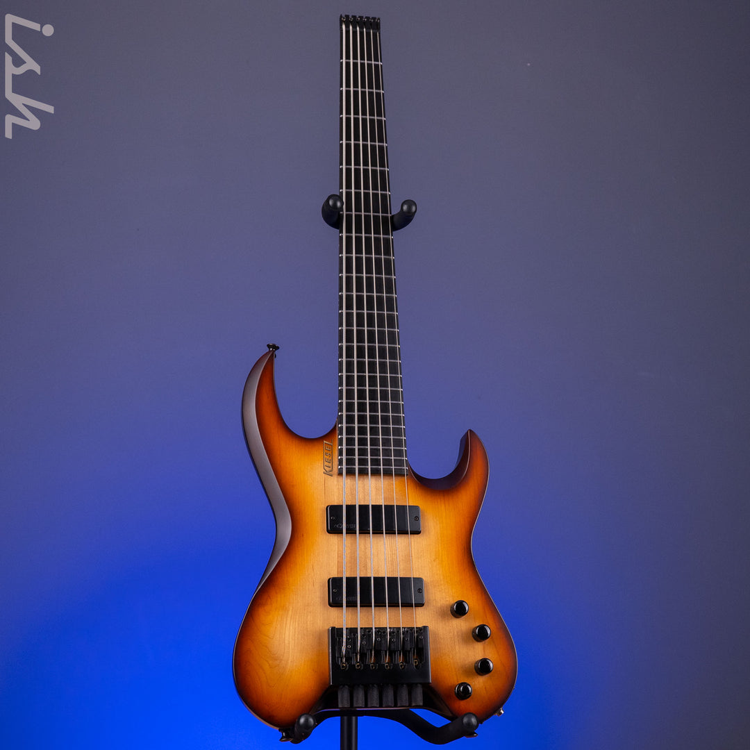 Kiesel Vader 6 String Trans Orange California Burst (