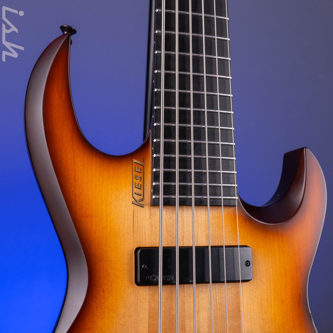 Kiesel Vader 6 String Trans Orange California Burst (