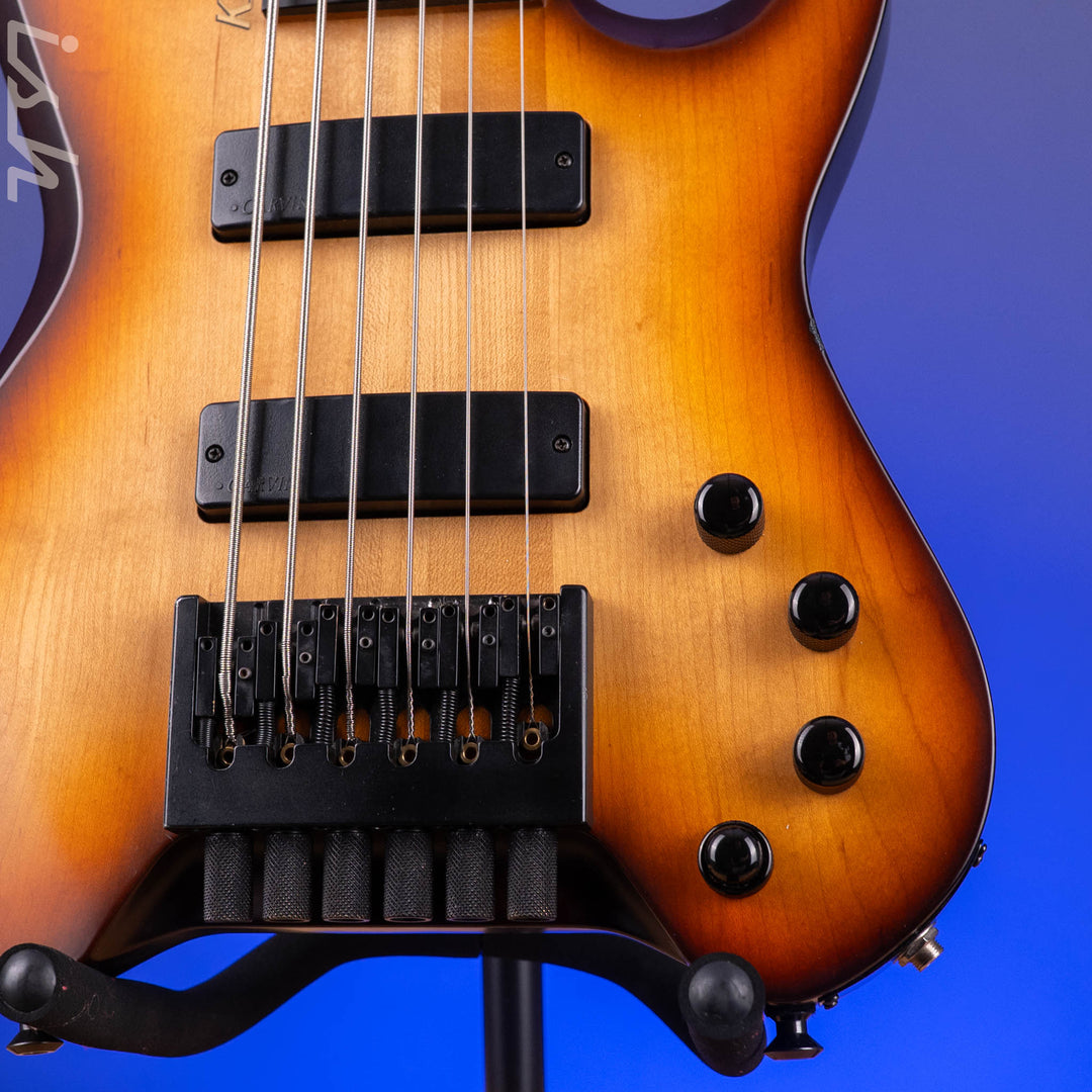 Kiesel Vader 6 String Trans Orange California Burst (