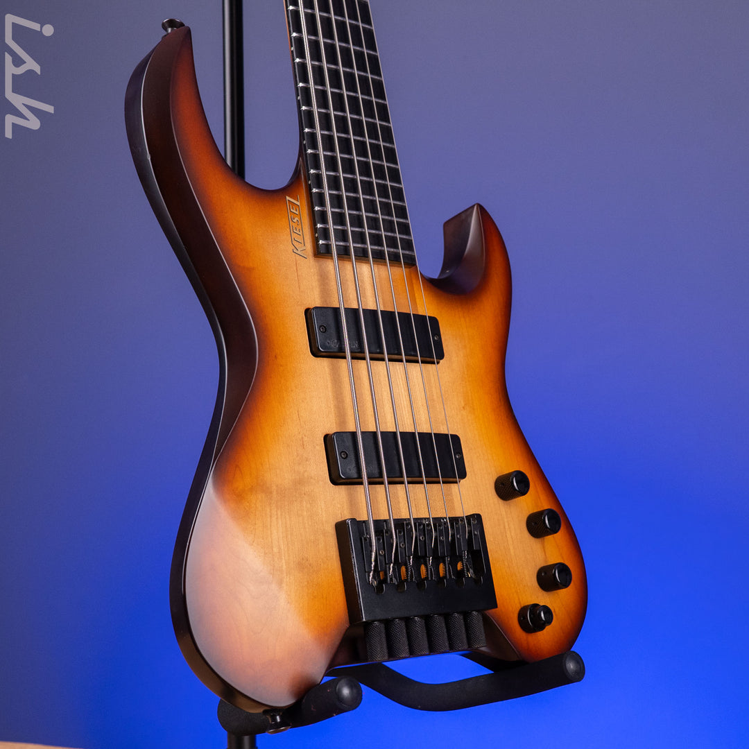 Kiesel Vader 6 String Trans Orange California Burst (