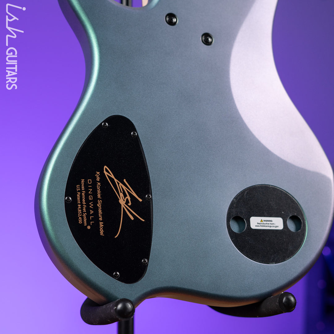 Dingwall Kyle Konkiel Signature Combustion KK3 Matte Green to Purple Colorshift