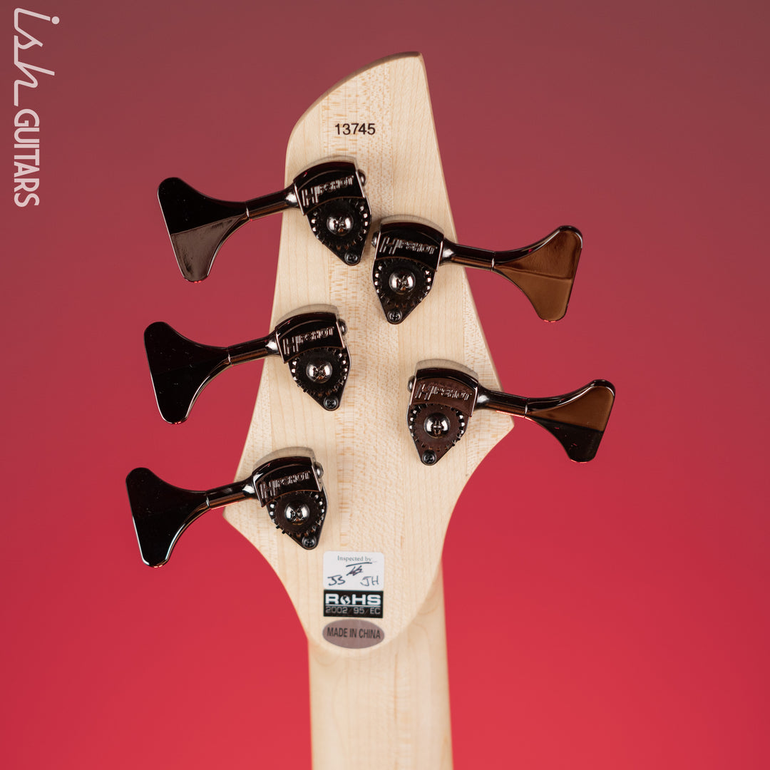 Dingwall Combustion 5-String Bass Natural Ash Pau Ferro Fretboard