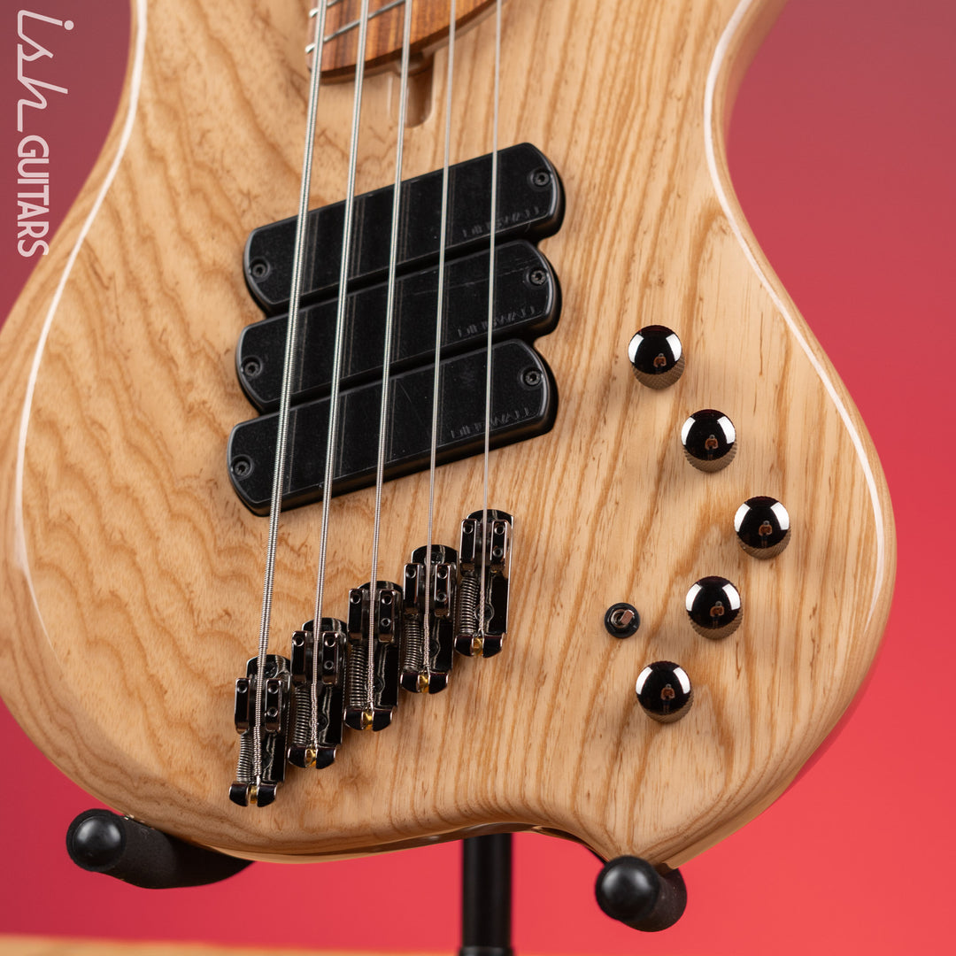 Dingwall Combustion 5-String Bass Natural Ash Pau Ferro Fretboard