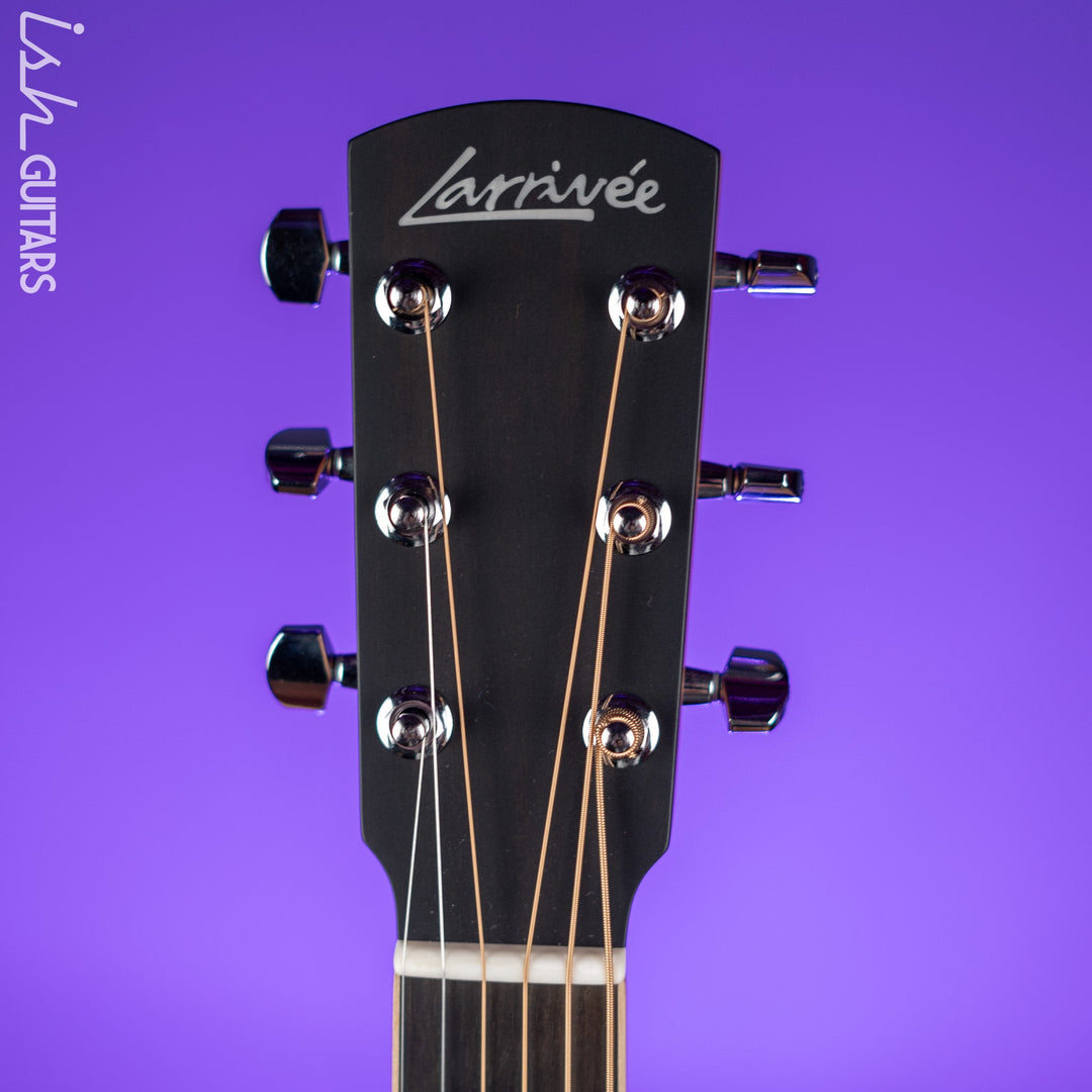 2023 Larrivee P-03 Mahogany Lefty Parlor Guitar Natural