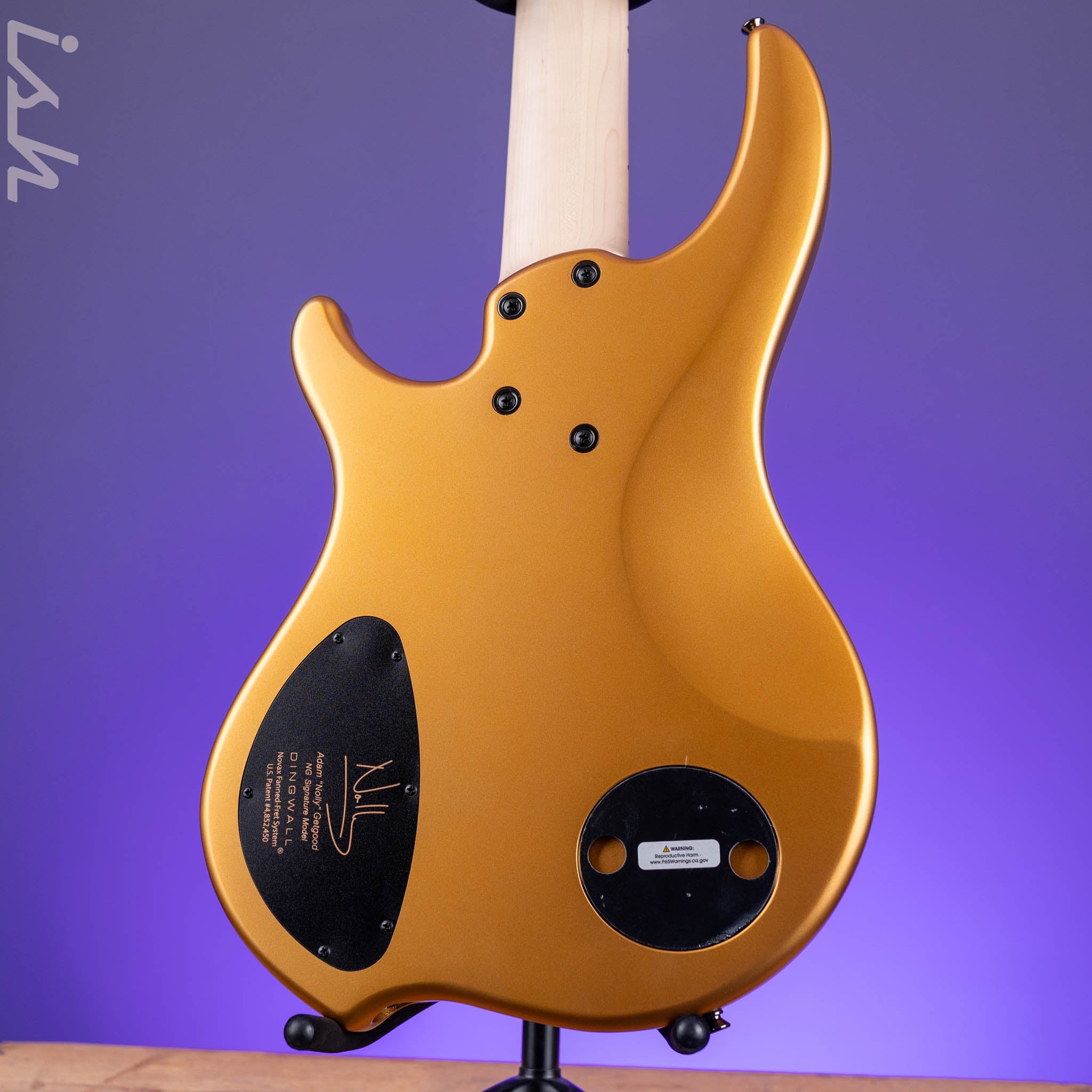 Dingwall NG-3 5-String Bass Matte Gold Metallic – Ish Guitars