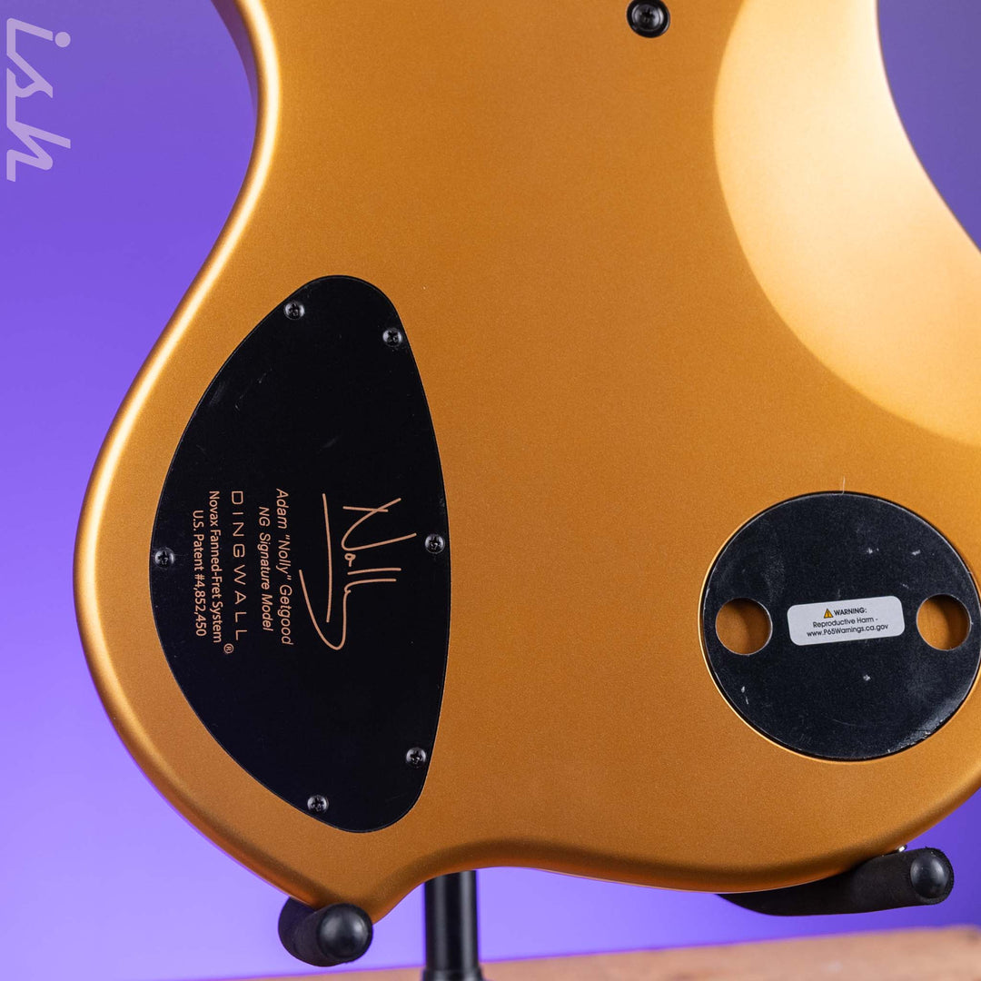 Dingwall NG-3 5-String Bass Matte Gold Metallic