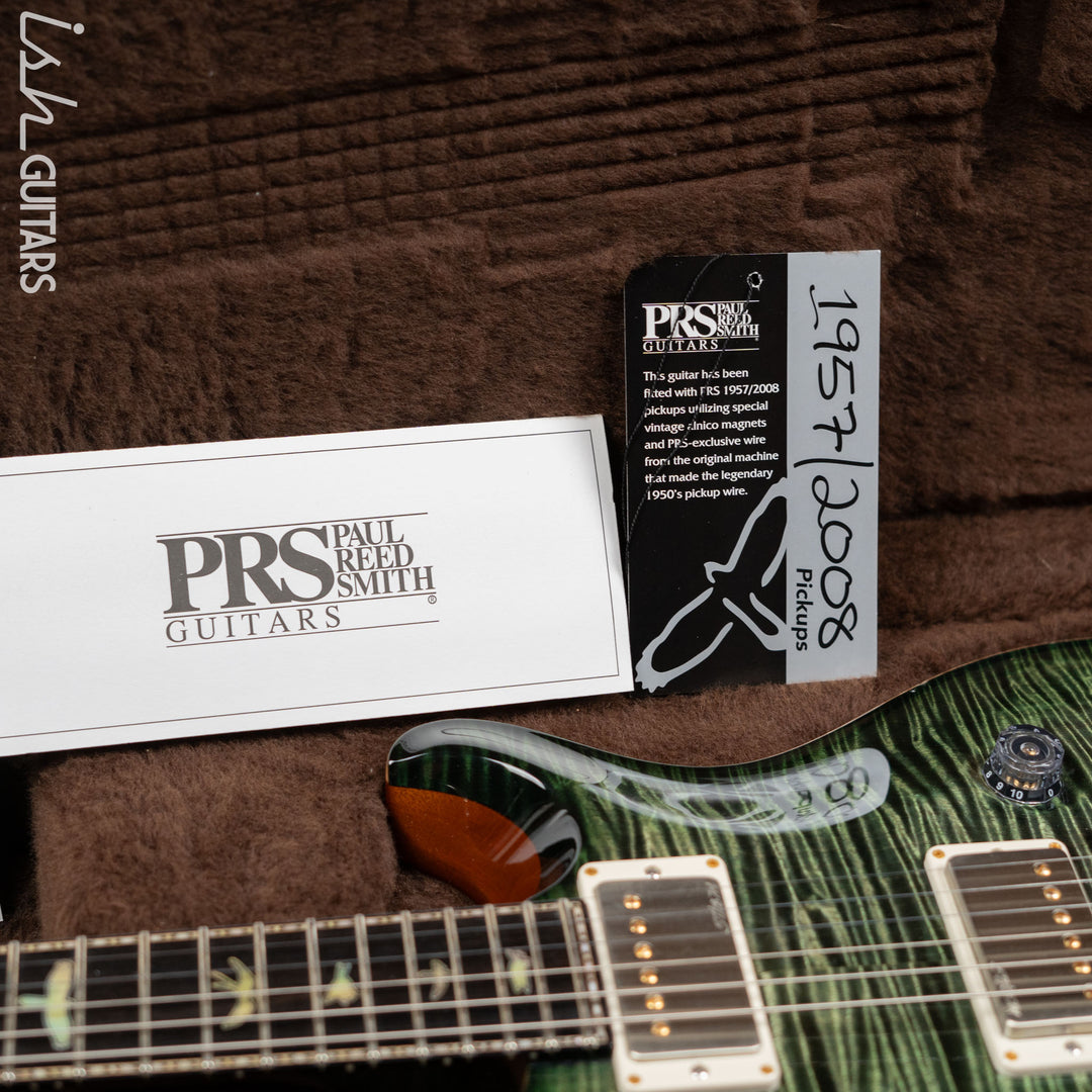 2014 PRS Private Stock Violin II Sage Smoked Burst