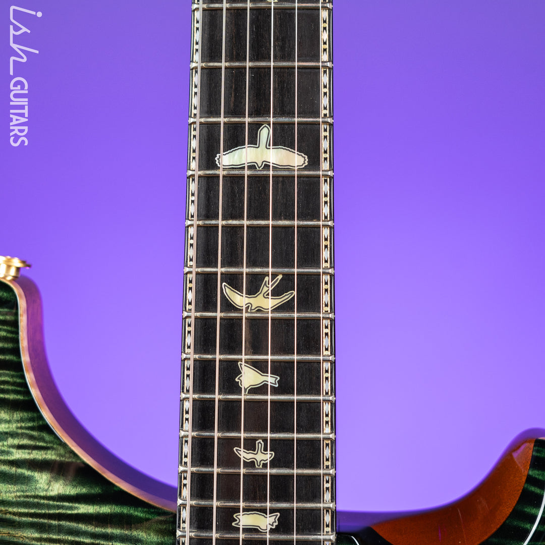 2014 PRS Private Stock Violin II Sage Smoked Burst