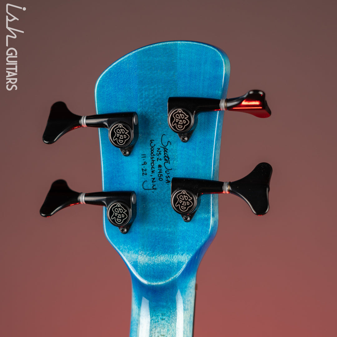 Spector NS-2 4-String Bass Blue Inferno