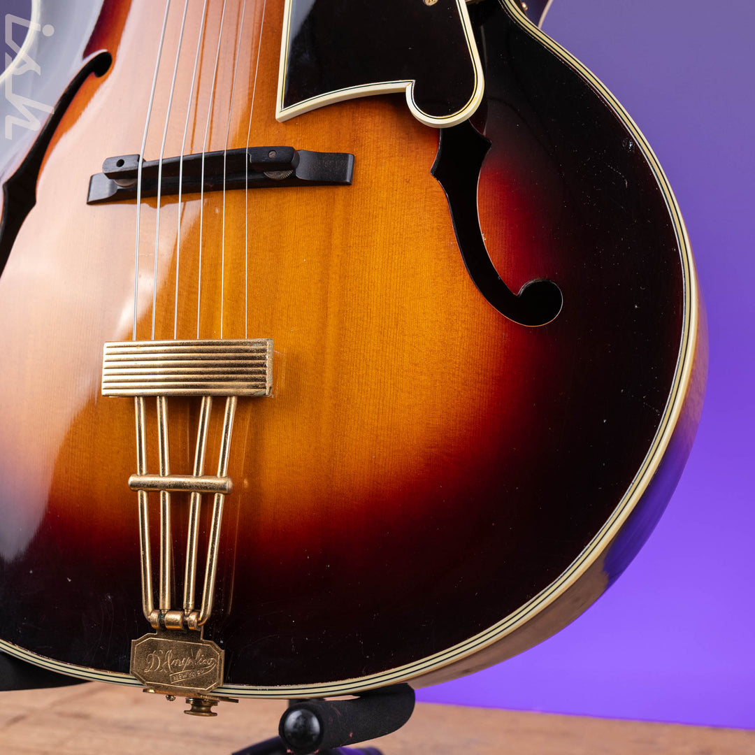 1940 D’Angelico Style B ArchTop Tobacco Burst