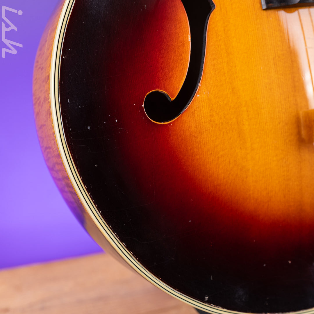 1940 D’Angelico Style B ArchTop Tobacco Burst