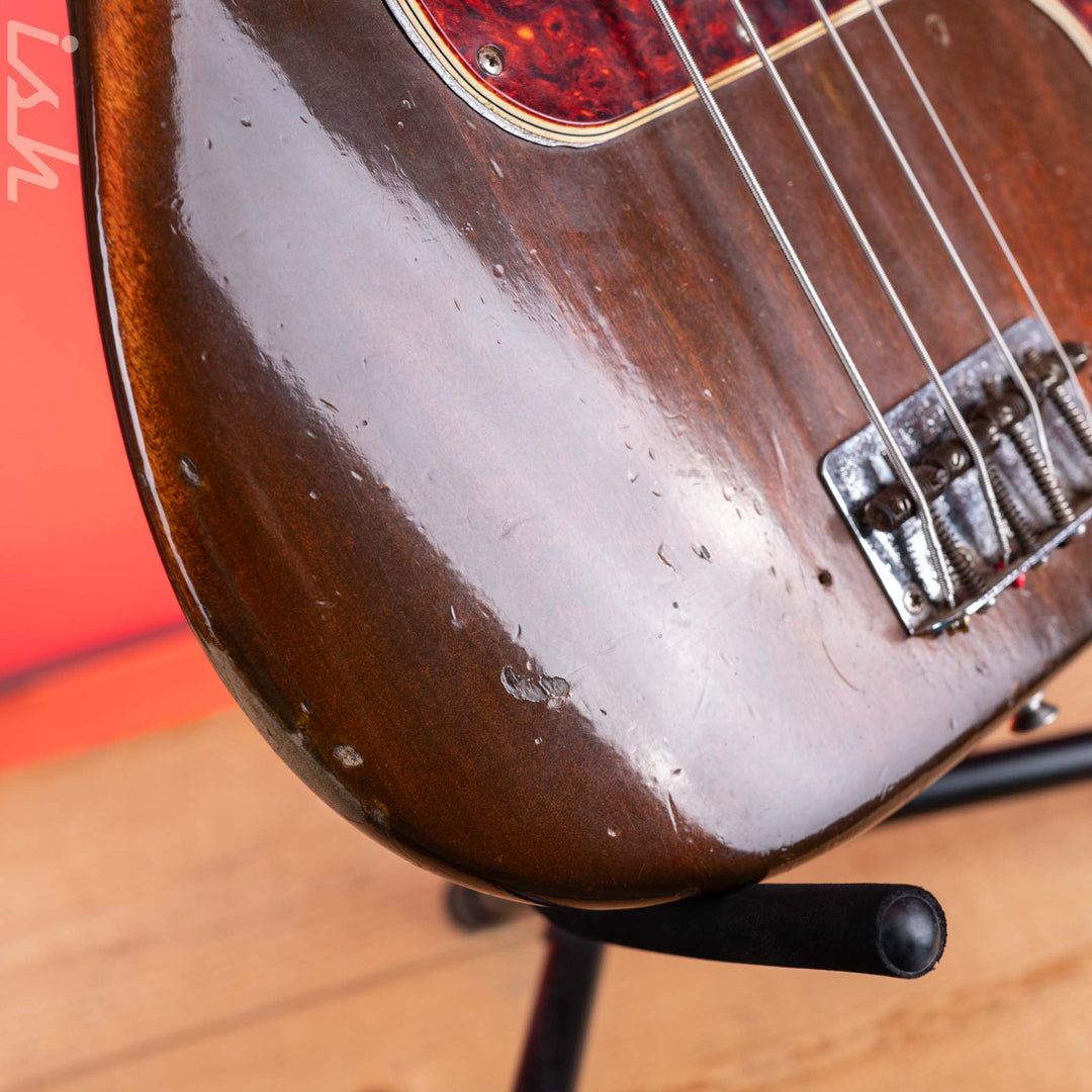 1966 Fender Precision Bass Mocha Brown
