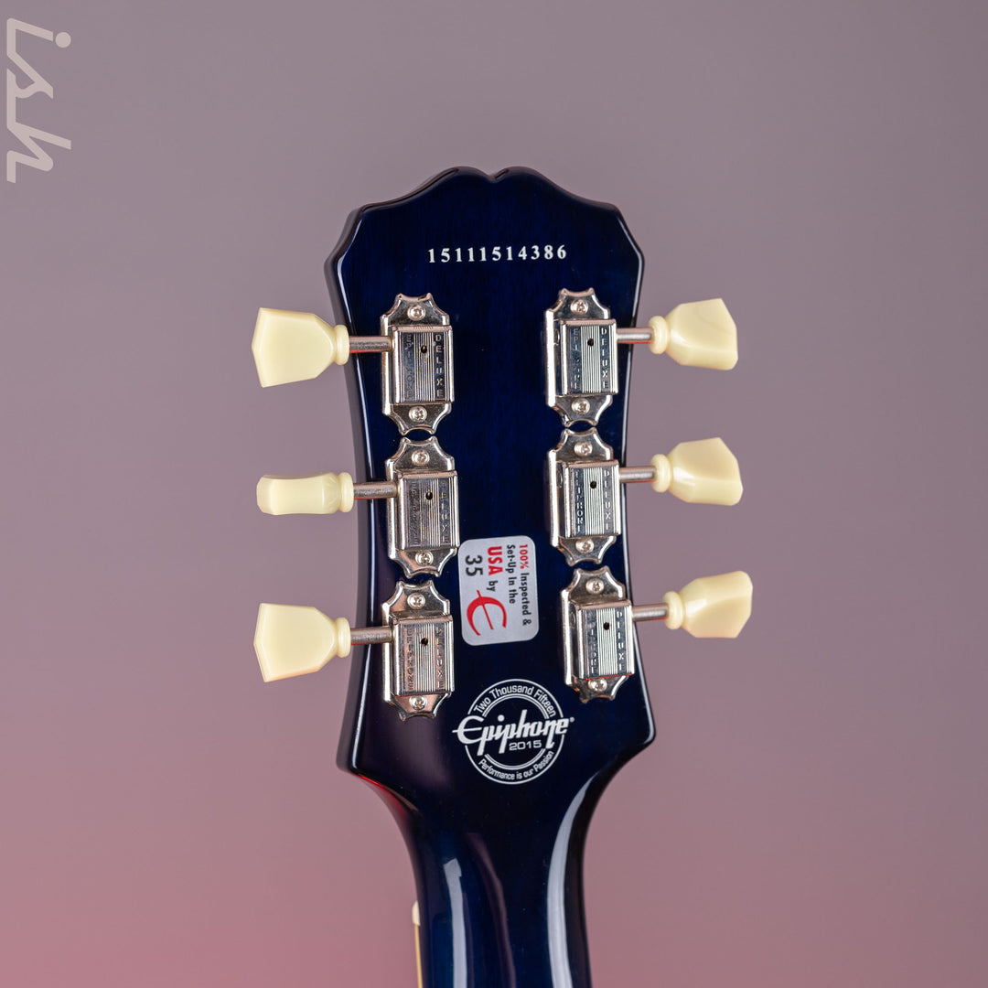 2015 Epiphone Blueshawk Deluxe Midnight Sapphire