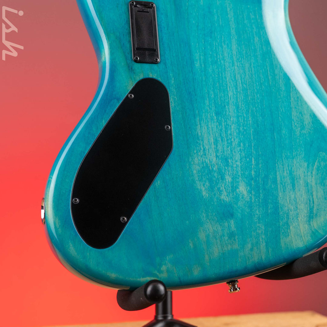 2020 Spector Coda P 4 String Bass Sims Super Quad Tsunami Blue
