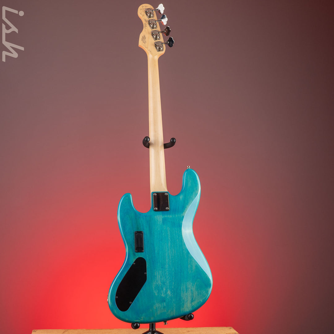 2020 Spector Coda P 4 String Bass Sims Super Quad Tsunami Blue