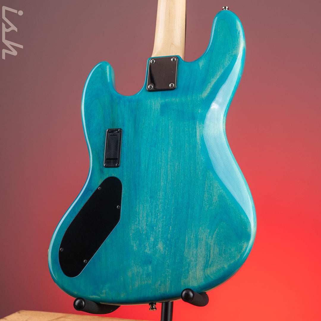 2020 Spector Coda P 4 String Bass Sims Super Quad Tsunami Blue