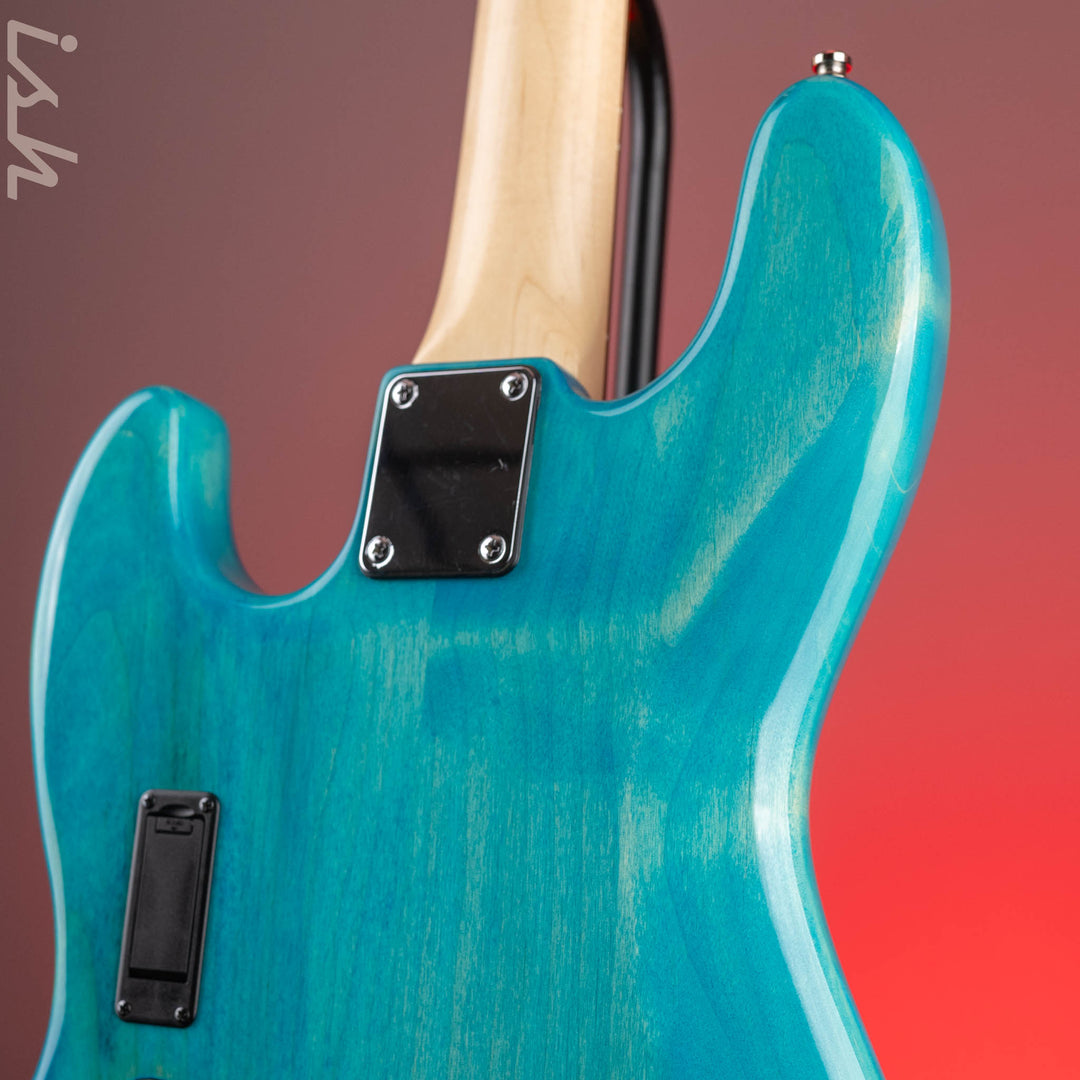 2020 Spector Coda P 4 String Bass Sims Super Quad Tsunami Blue