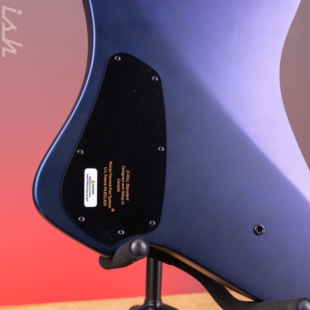 Dingwall D-Roc Standard 5-String Bass Matte Blue to Purple Colorshift B-Stock