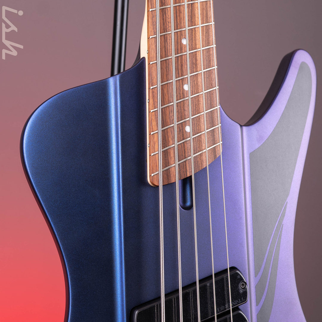 Dingwall D-Roc Standard 5-String Bass Matte Blue to Purple Colorshift B-Stock
