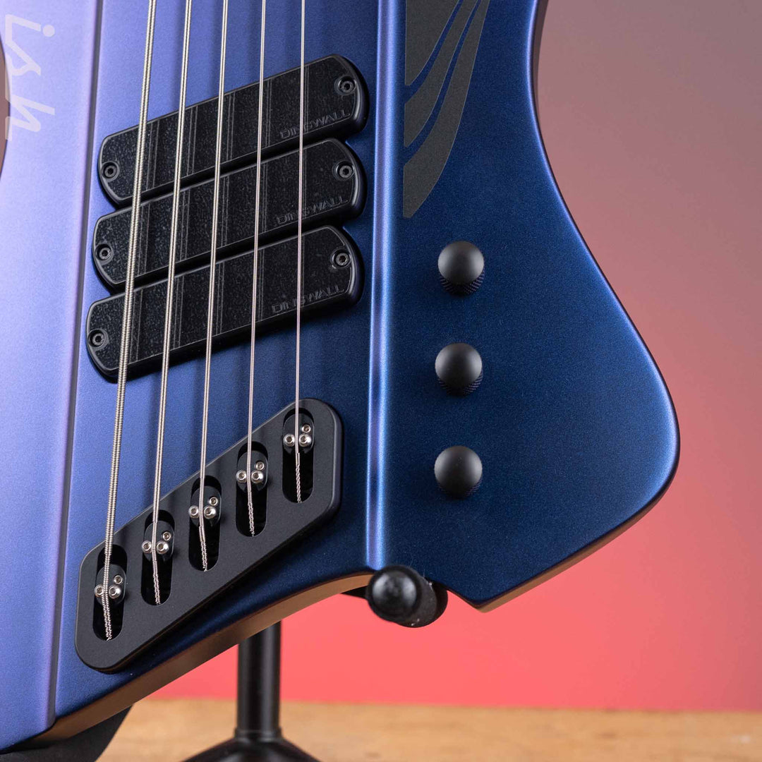 Dingwall D-Roc Standard 5-String Matte Blue to Purple Colorshift