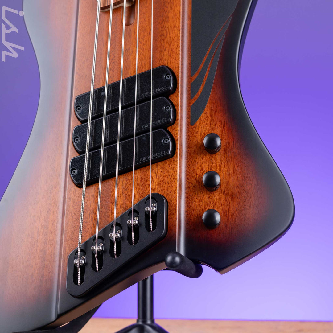 Dingwall D-Roc Standard 5-String Bass Matte Vintageburst