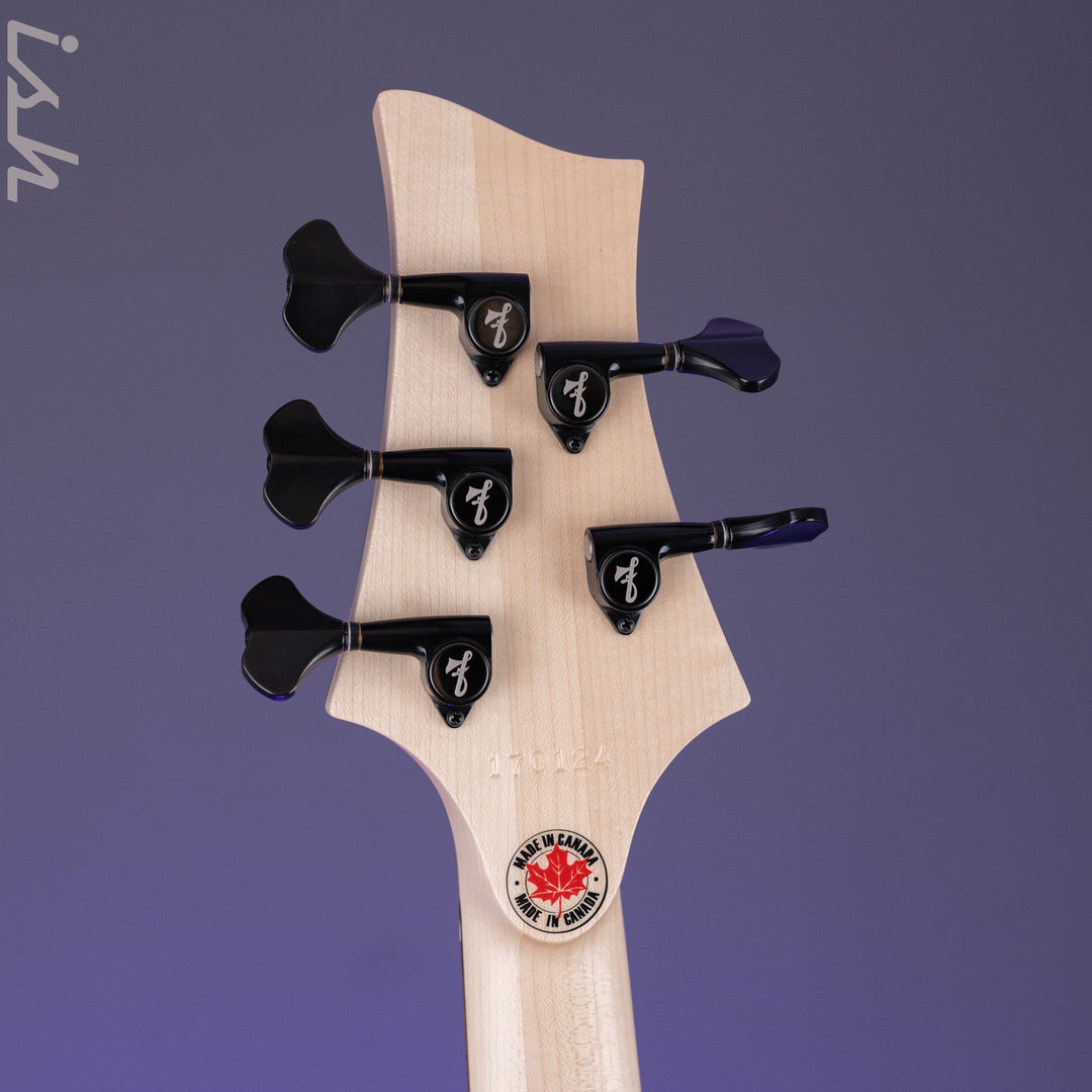 F Bass BN5 5-String Bass Pale Moon Ebony