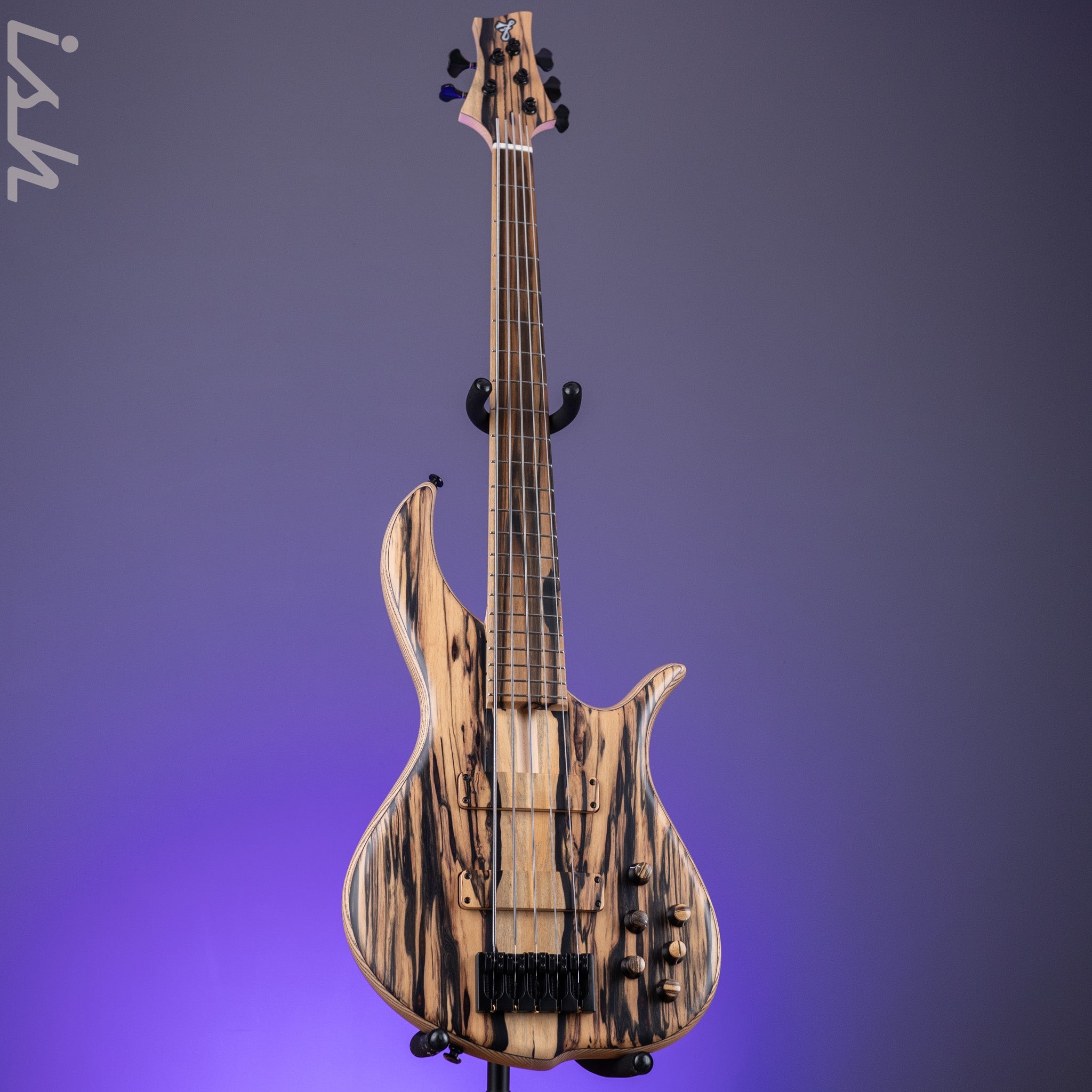 F Bass BN5 5-String Bass Pale Moon Ebony – Ish Guitars