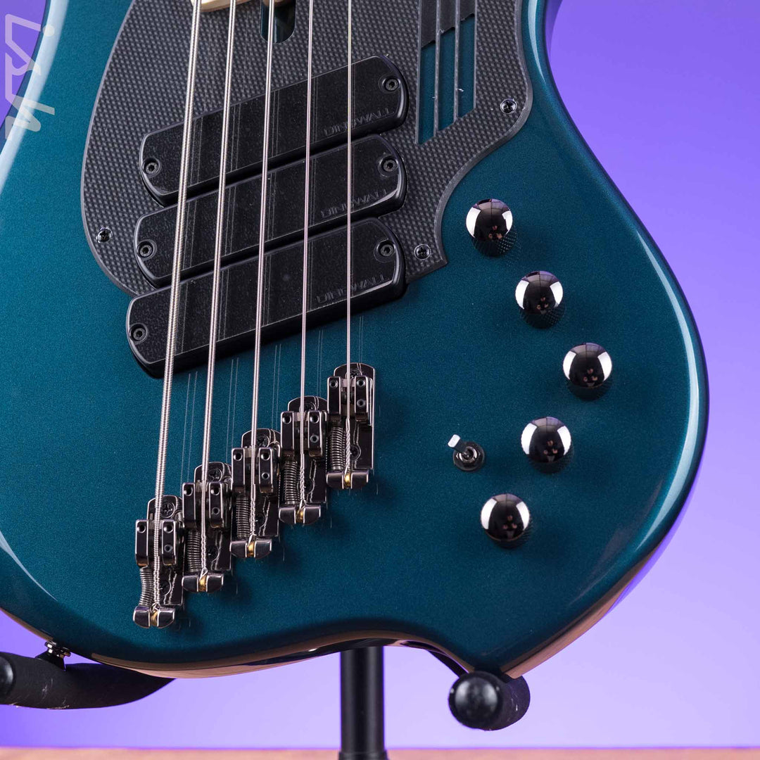 Dingwall NG-3 5-String Bass Guitar Black Forest Green