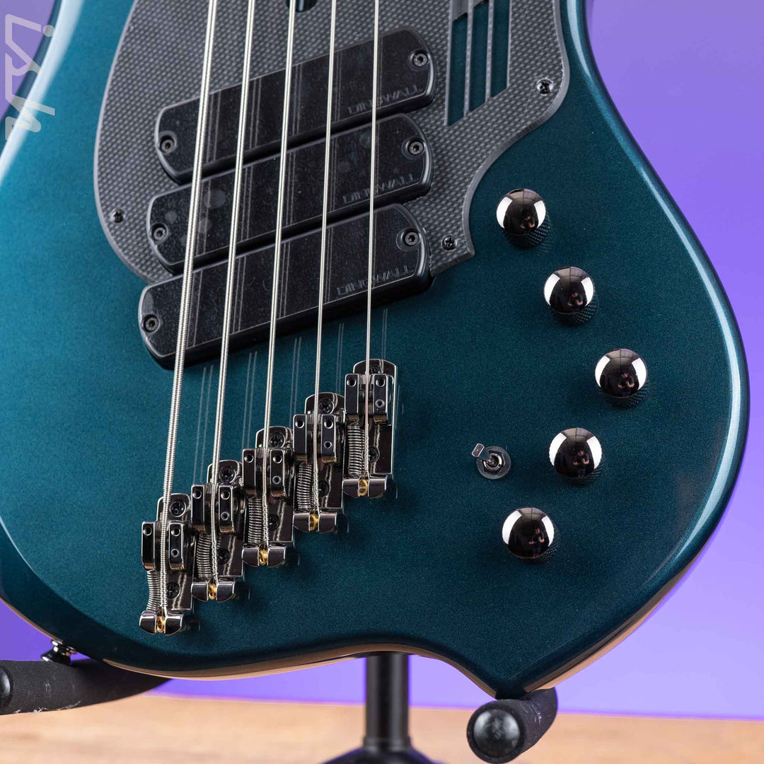 Dingwall NG-3 5-String Bass Guitar Black Forest Green