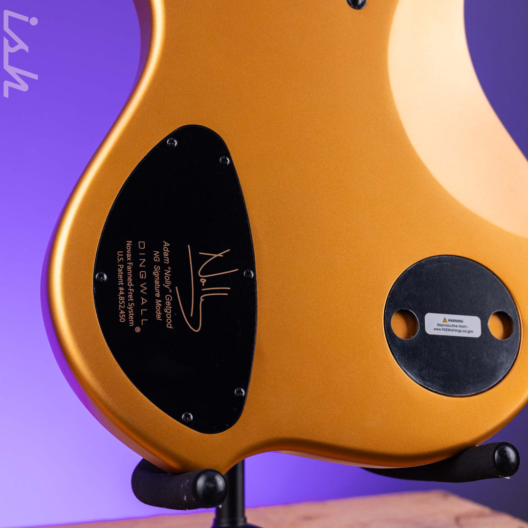 Dingwall NG-3 5-String Bass Matte Gold Metallic