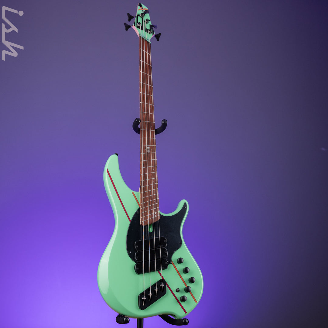 Dingwall John Taylor Combustion 4-String Bass Seafoam Green Demo