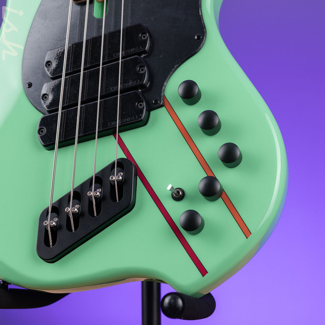 Dingwall John Taylor Combustion 4-String Bass Seafoam Green Demo
