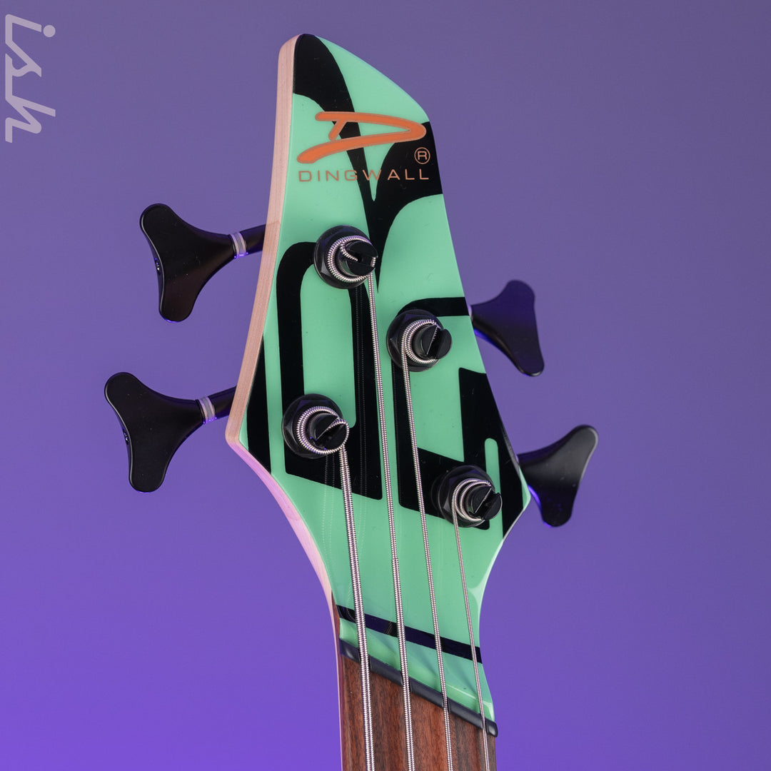 Dingwall John Taylor Combustion 4-String Bass Seafoam Green Demo