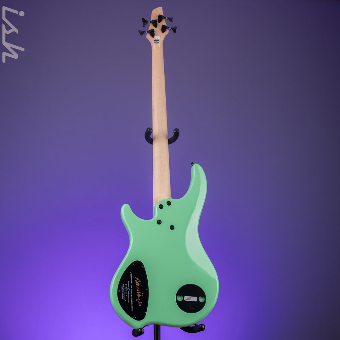 Dingwall John Taylor Combustion 4-String Bass Seafoam Green Demo
