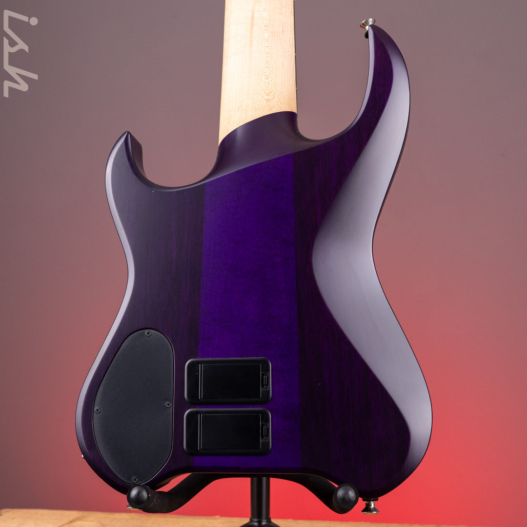 2015 Kiesel Vader 6-String Short Scale Bass Purple