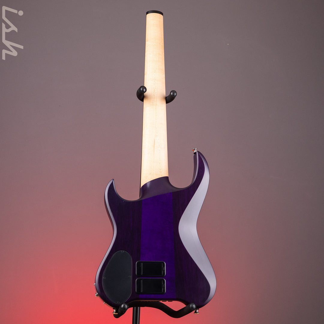 2015 Kiesel Vader 6-String Short Scale Bass Purple