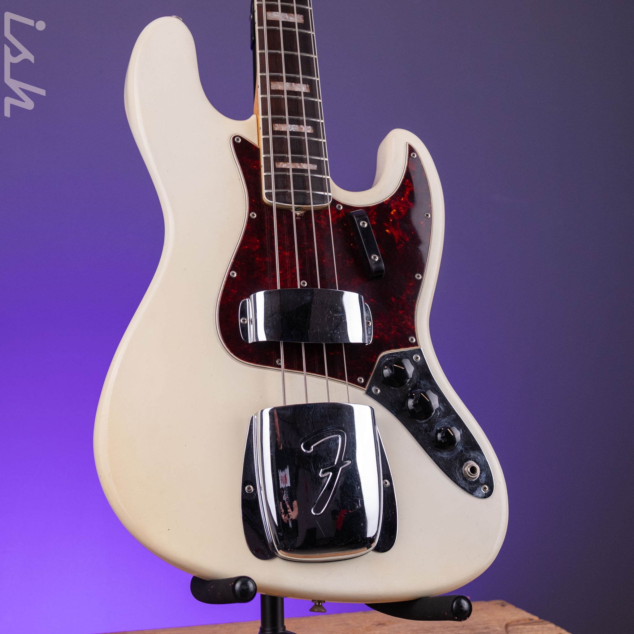 1966 Fender Jazz Bass Refin White