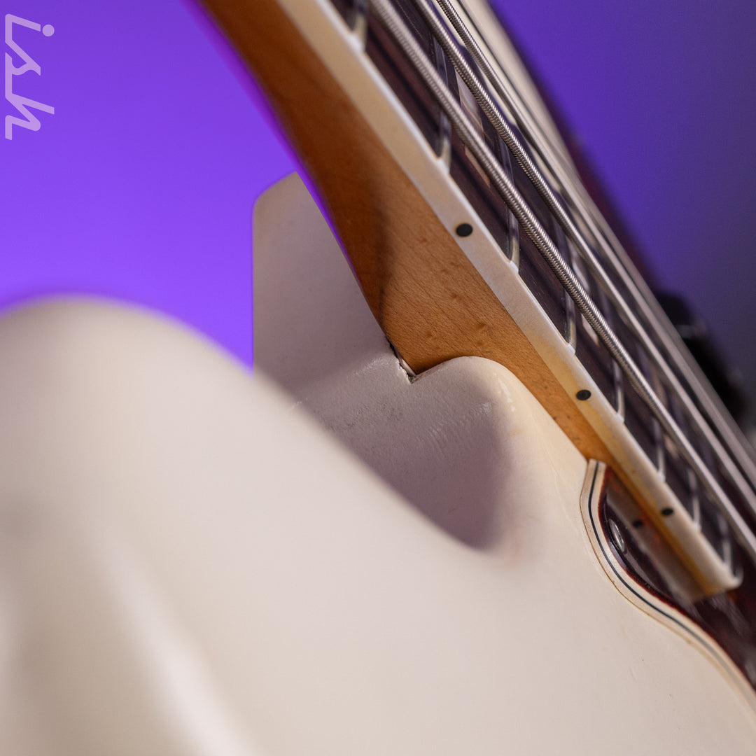 1966 Fender Jazz Bass Refin White